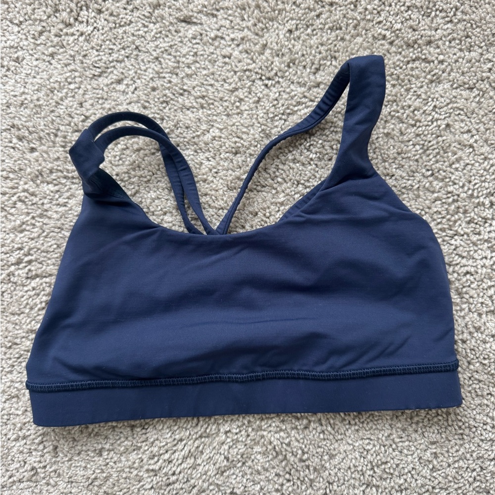 Lululemon Athletica Navy Sports Bra